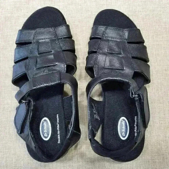 Dr.Scholl's Leather Strap Ankle Sandal Kids 5.5 - Picture 5 of 10